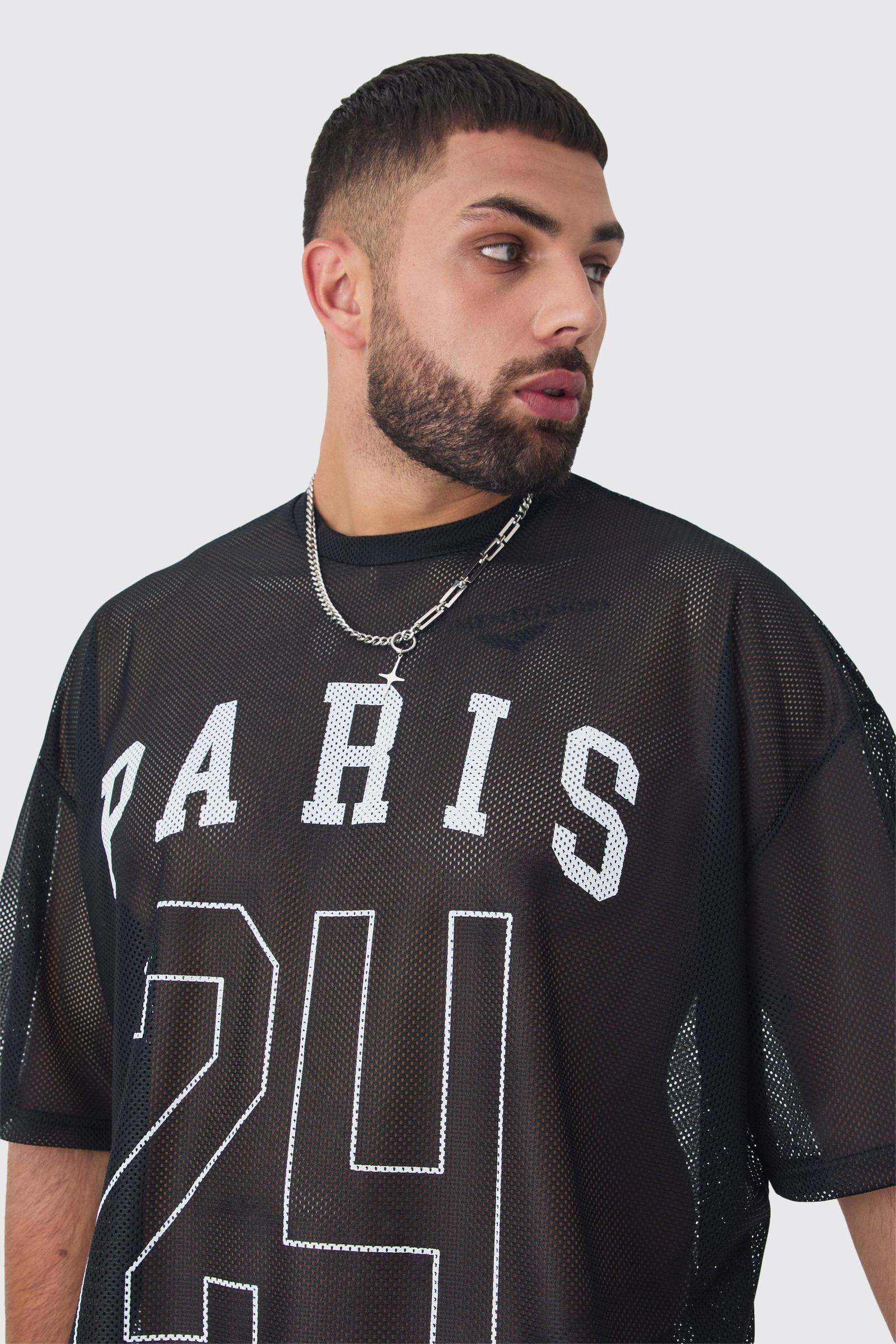 CZARNY T-SHIRT PRINT