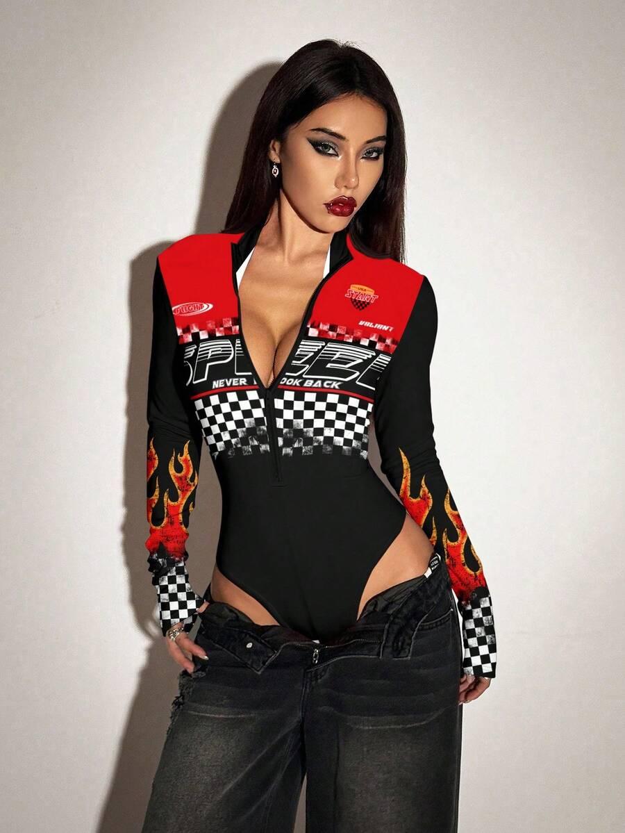 BODY DŁUGI RĘKAW ZIP 