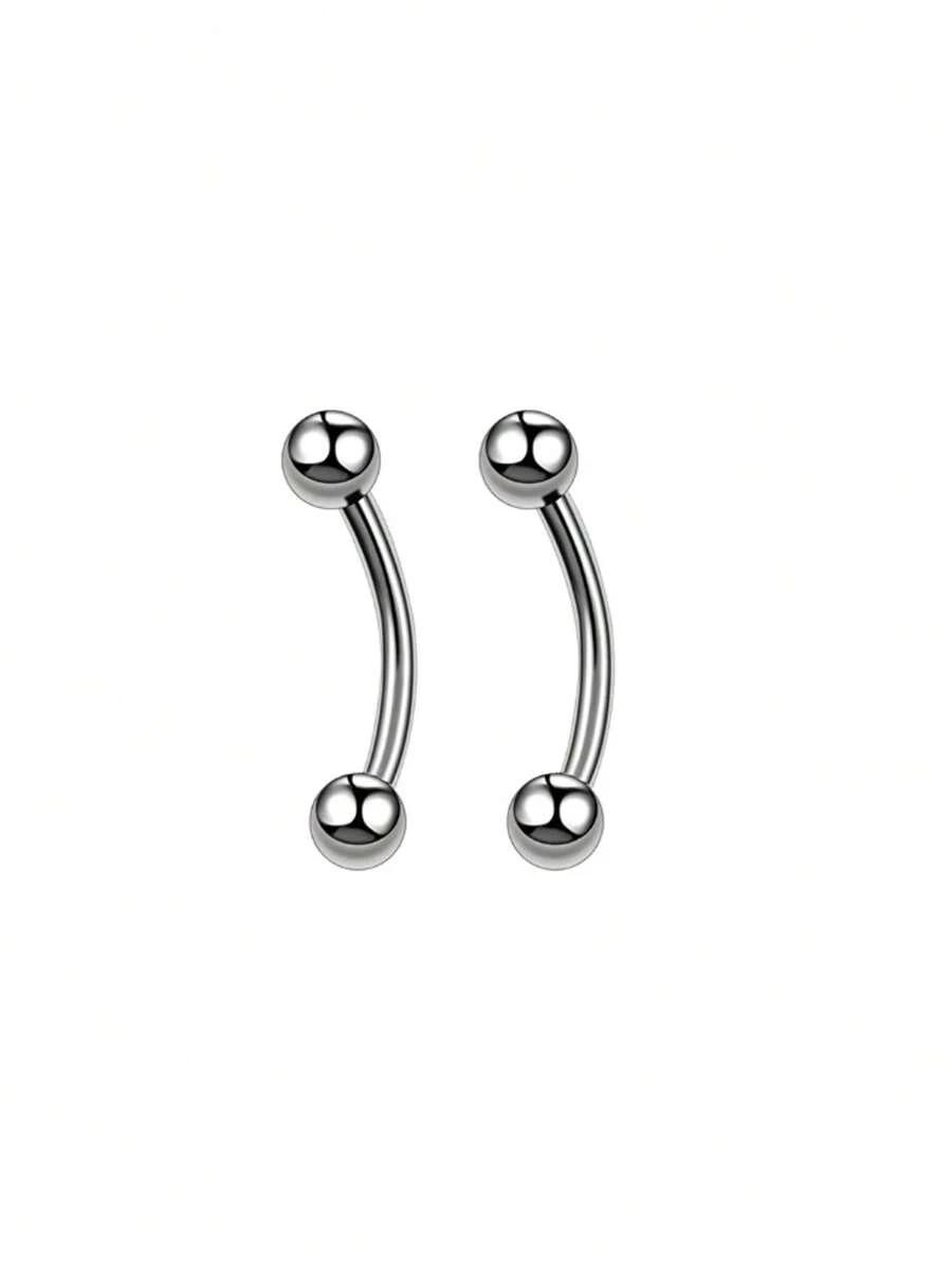 ZESTAW KOLCZYKI PIERCING 6 SZT