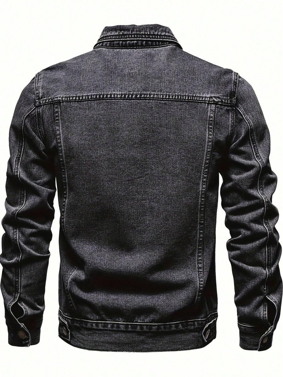 czarna kurtka jeans