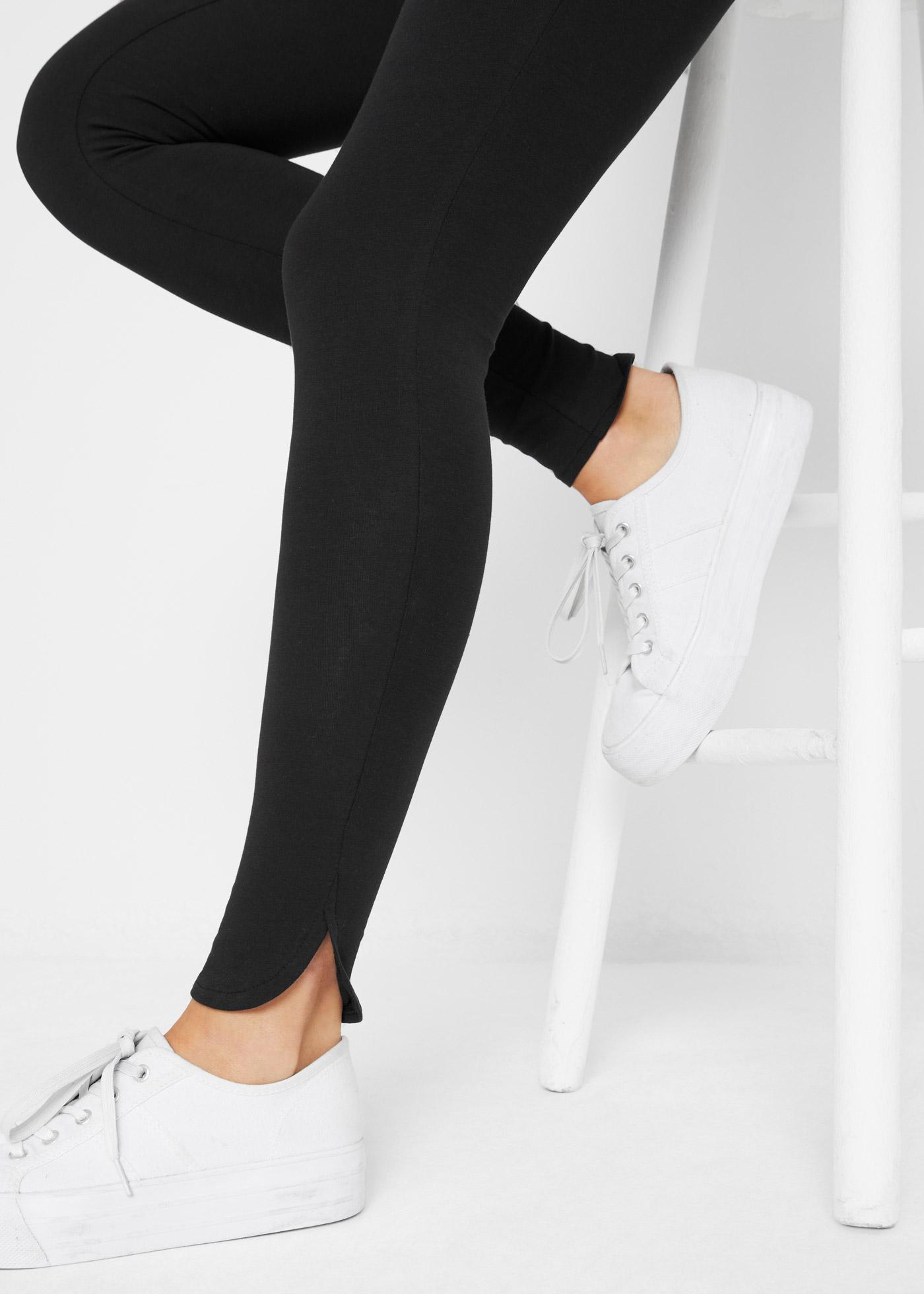 CZARNE LEGGINSY WYSOKI STAN