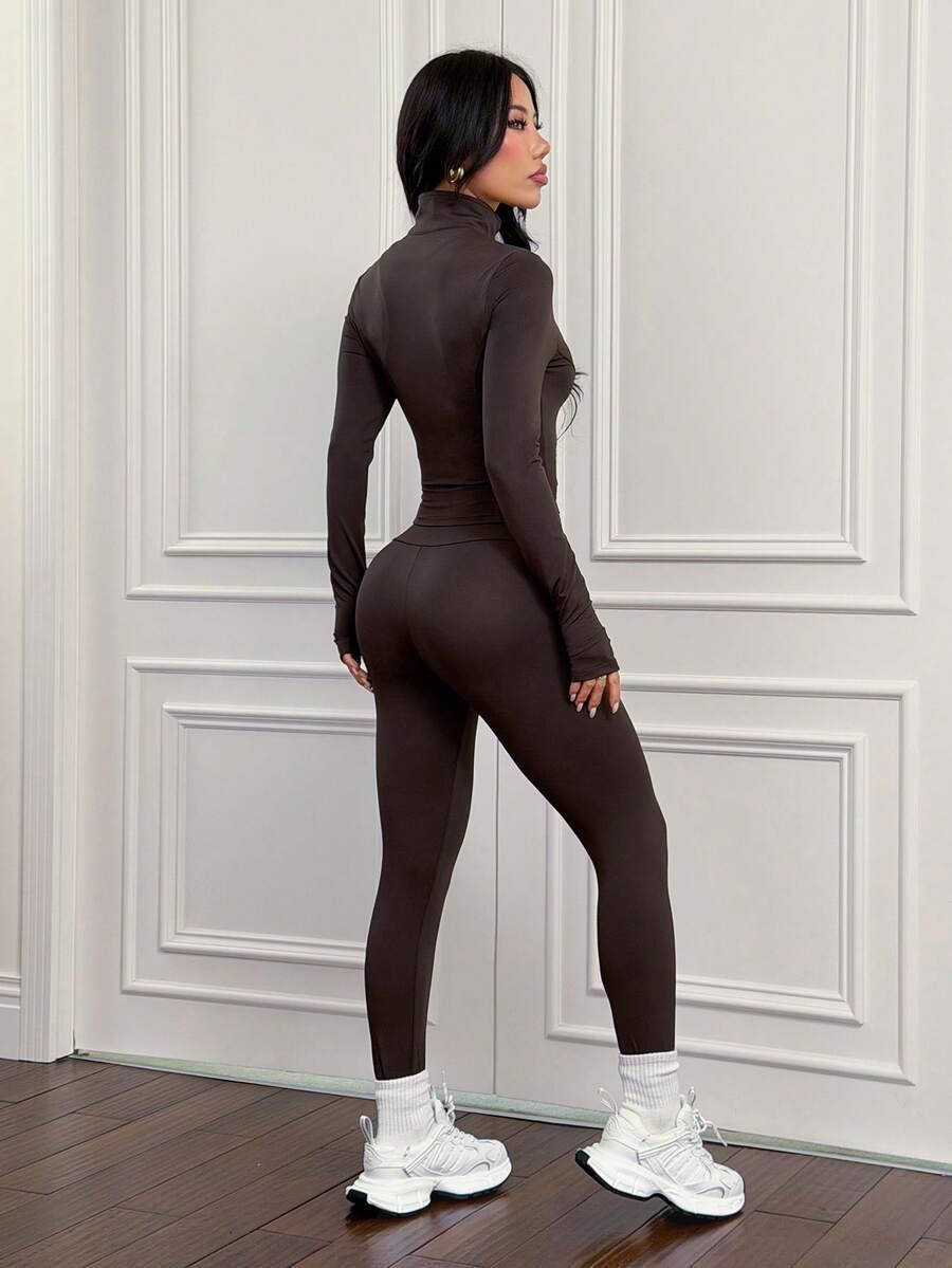 top bluza legginsy komplet