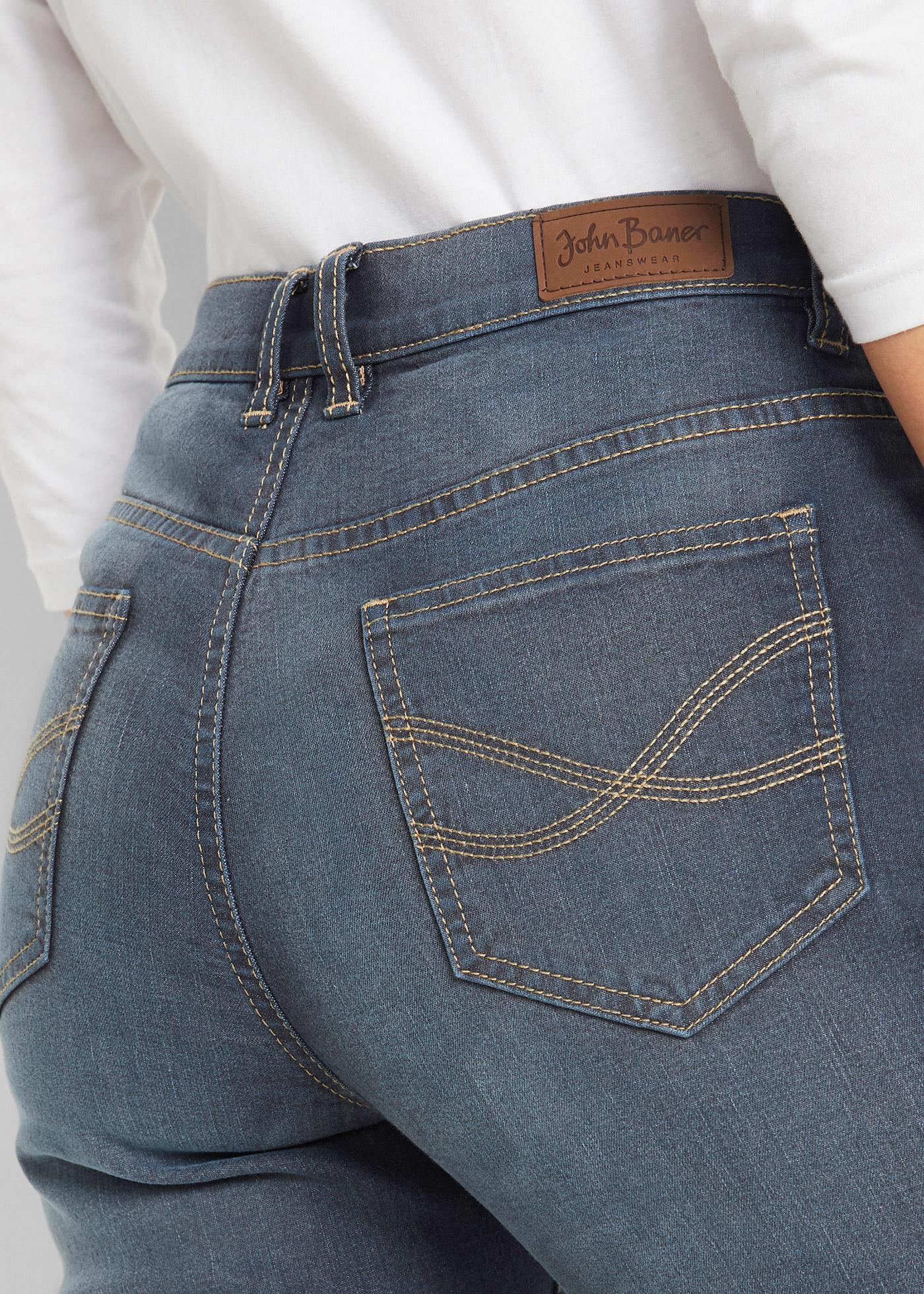 szare spodnie jeans 