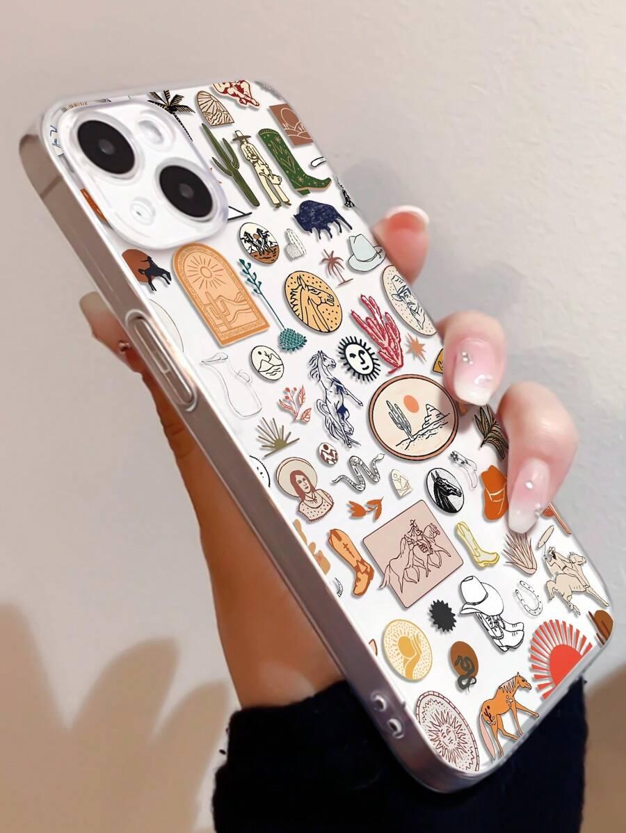 etui na telefon wzór