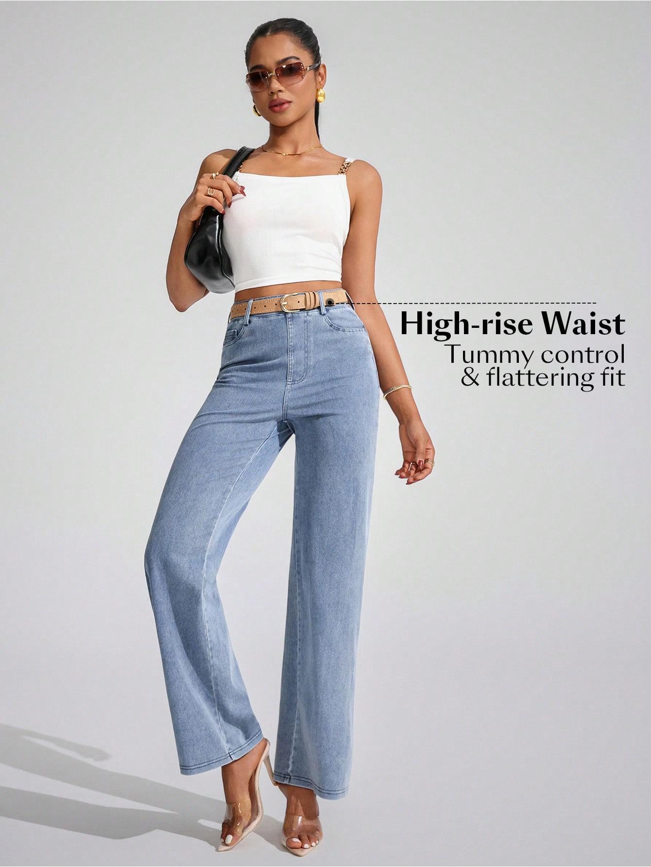 proste spodnie jeans