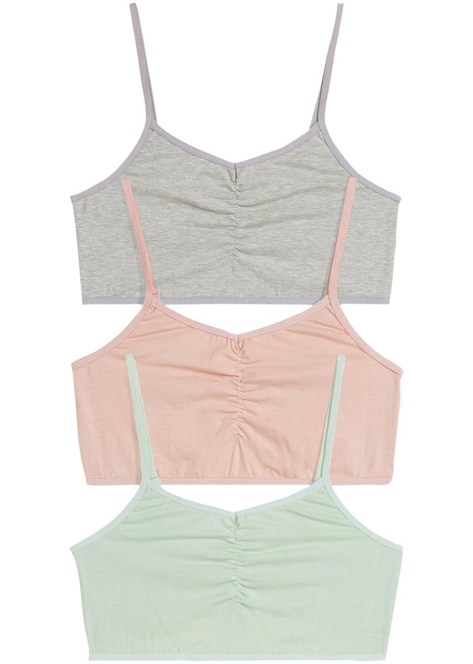 DZIEWCZĘCY BIUSTONOSZ BUSTIER 3SZT