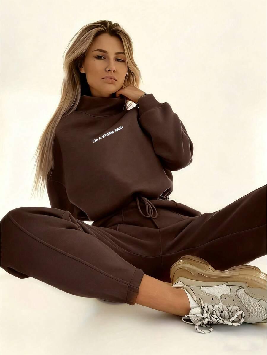 KOMPLET BLUZA SPODNIE 