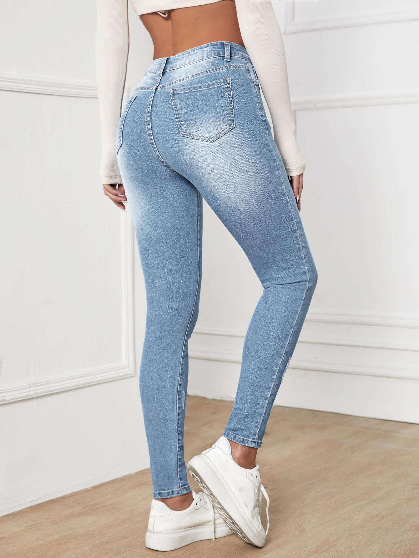 NIEBIESKIE JEANSY RURKI