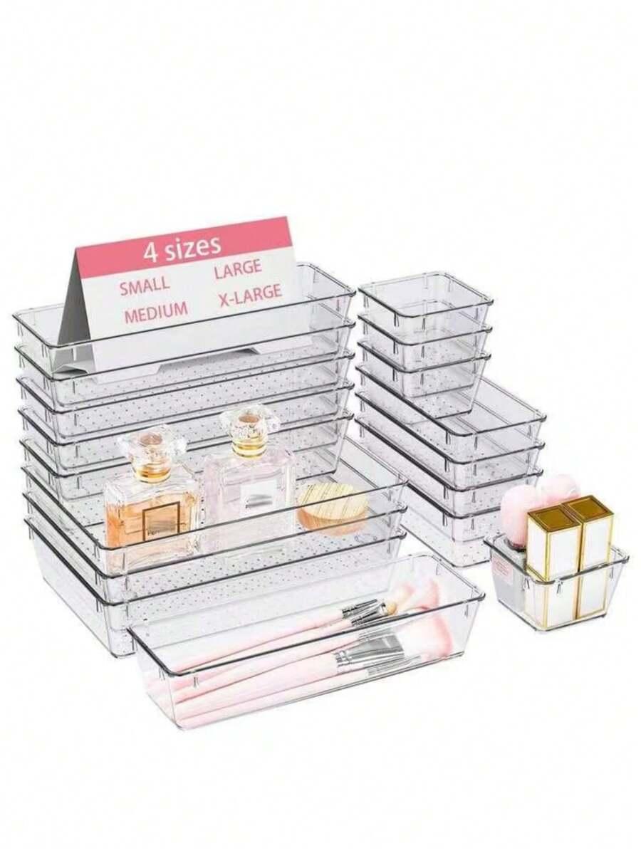 przezroczysty organizer 12-pack