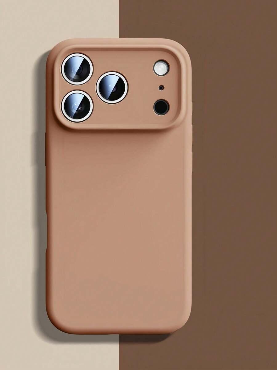 brązowe etui na telefon iphone 17 pro max