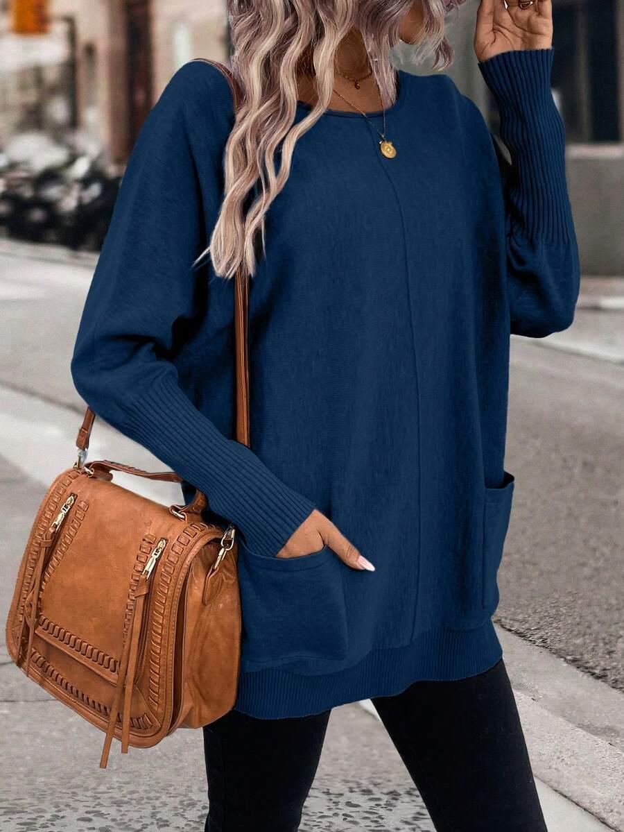 SWETER DAMSKI OVERISZE 