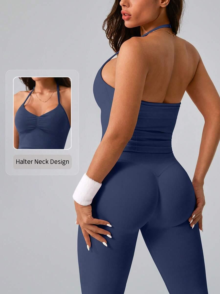 komplet top legginsy