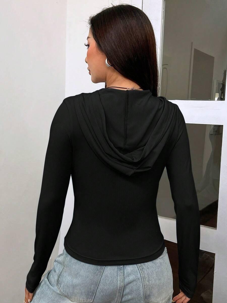 czarna bluza zamek