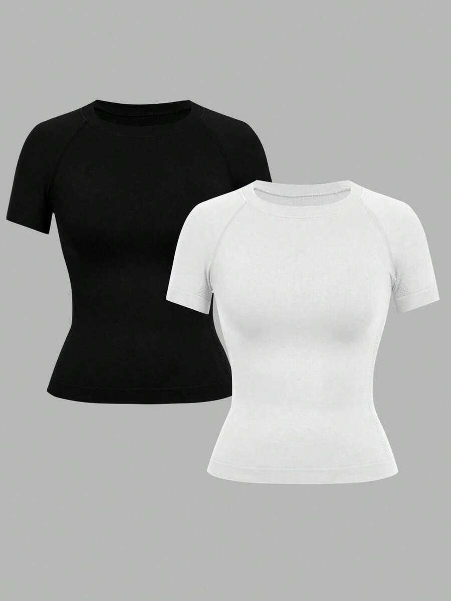 bluzka z krótkim rękawem 2-pack