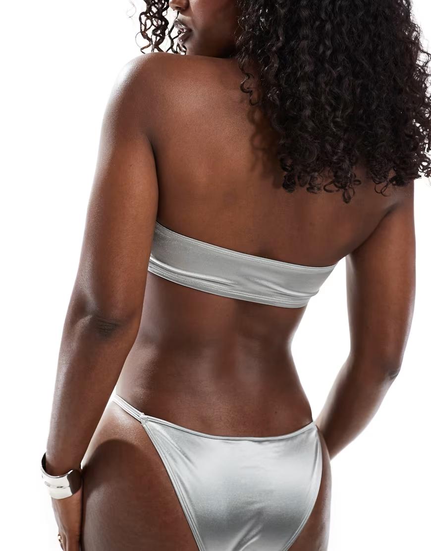 SREBRNA GÓRA OD BIKINI POŁYSK