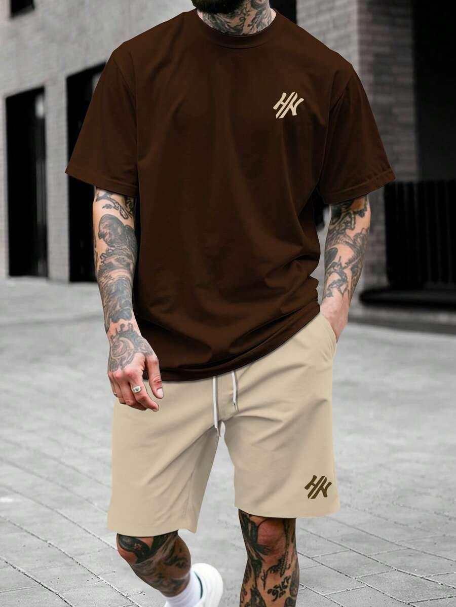 MĘSKI T-SHIRT NADRUK
