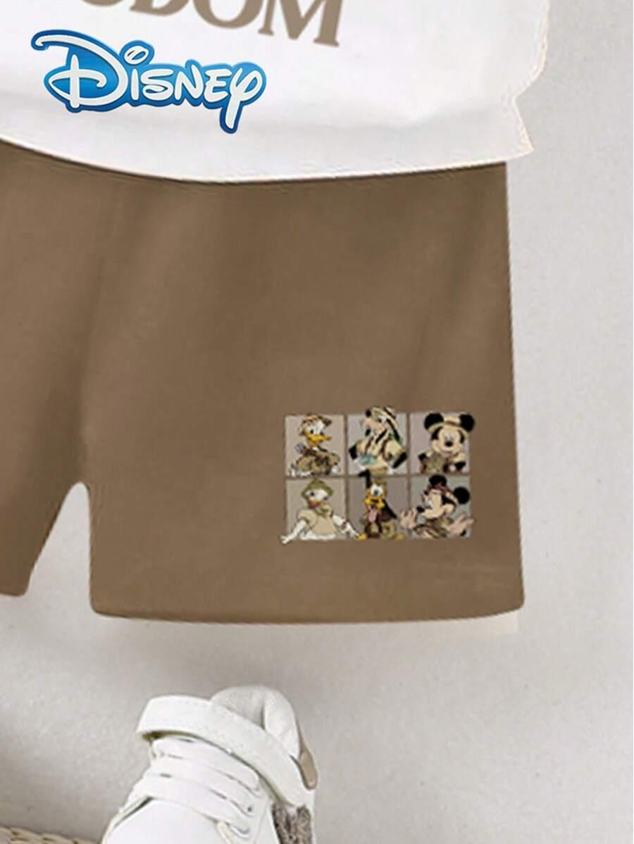 komplet koszula spodenki nadruk DISNEY