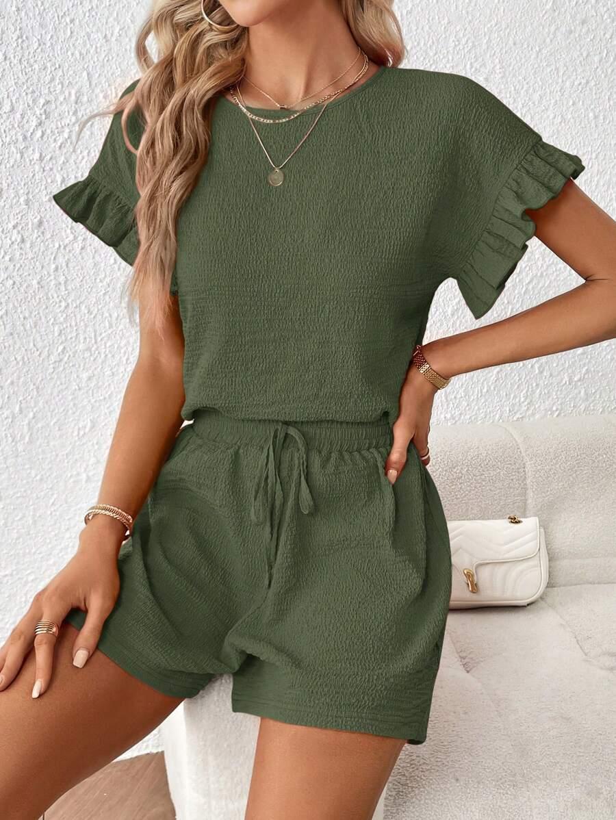 ZIELONE SPODENKI CASUAL
