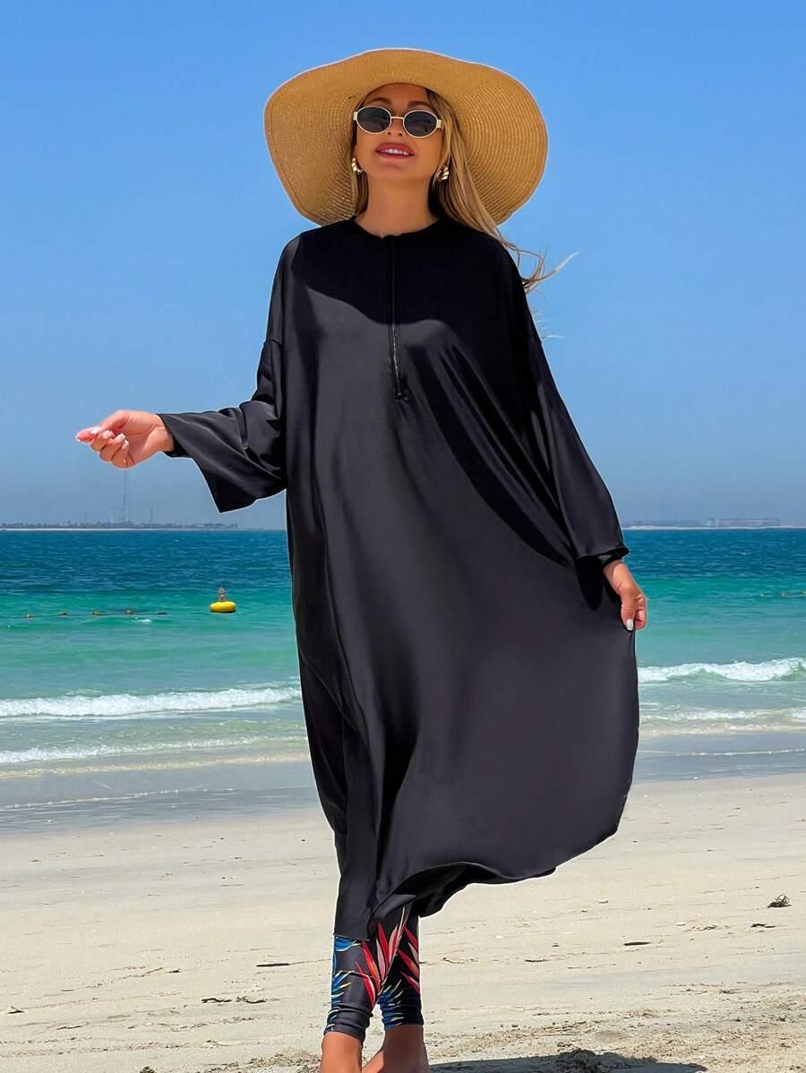 TRZYCZĘŚCIOWY STRÓJ KĄPIELOWY KOMPLET burkini