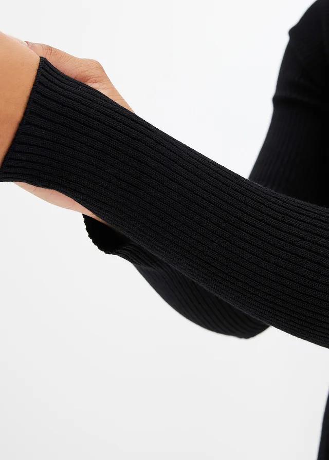 SWETER Z OZDOBNYM DEKOLTEM