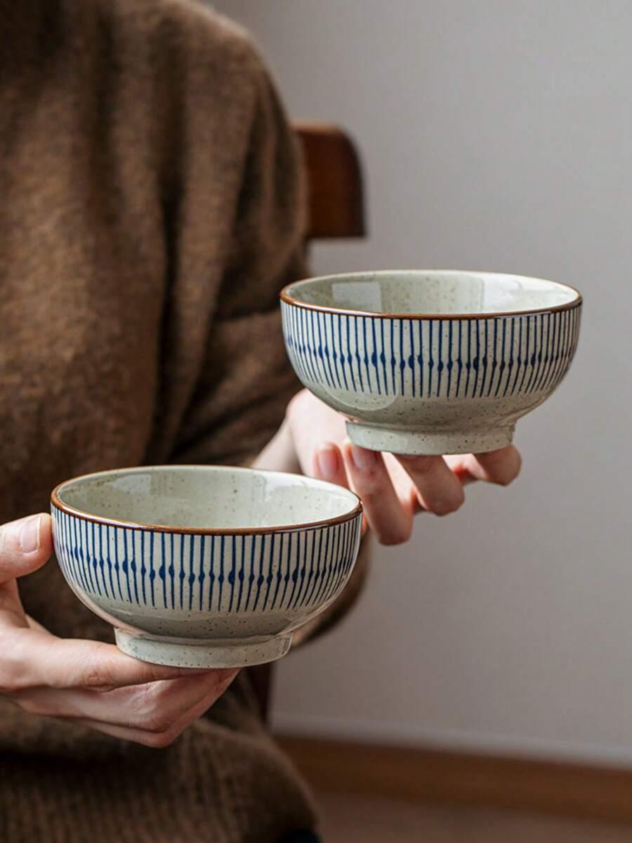 ceramiczne miski wzór 4 sztuki
