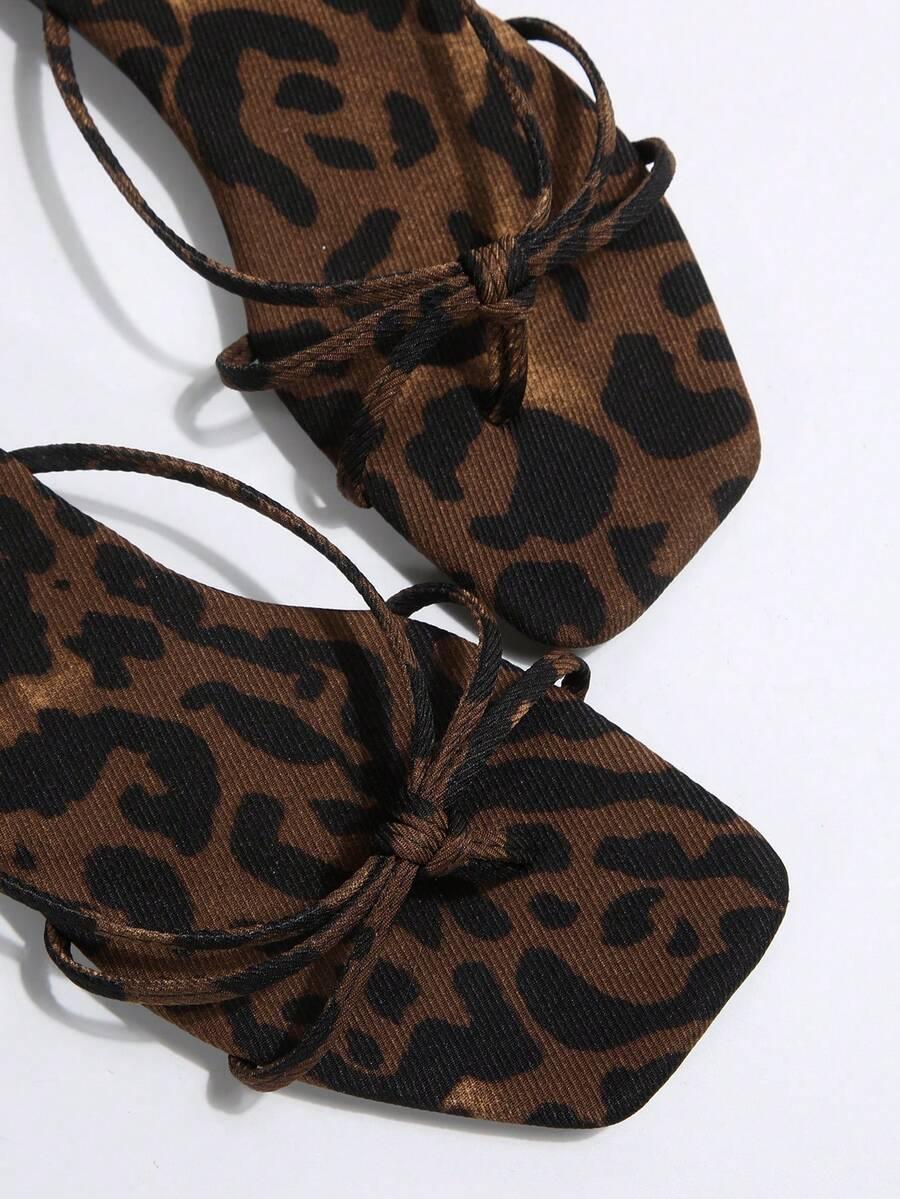 KLAPKI ANIMAL PRINT CASUAL
