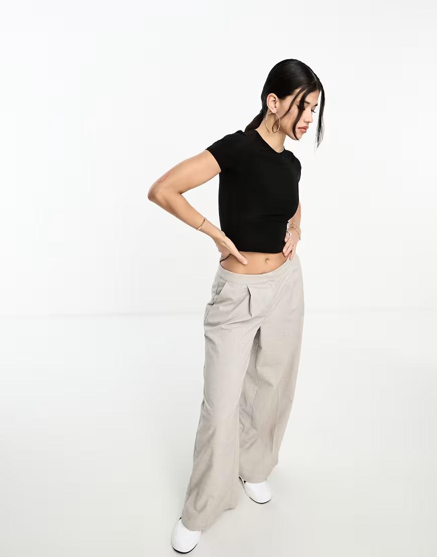 klasyczny czarny t-shirt basic