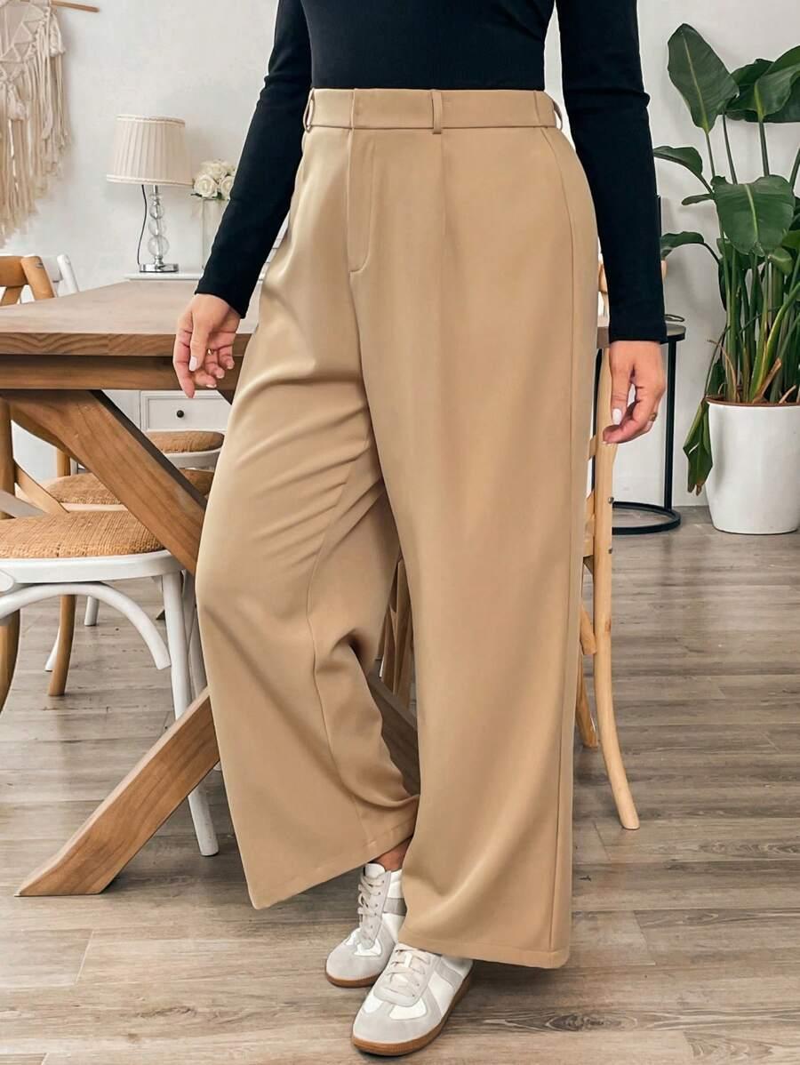 SZEROKIE SPODNIE DAMSKIE