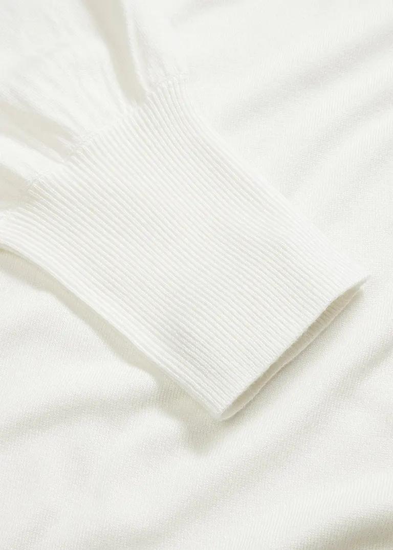SWETER DAMSKI LUŹNY FASON DŁUGI RĘKAW