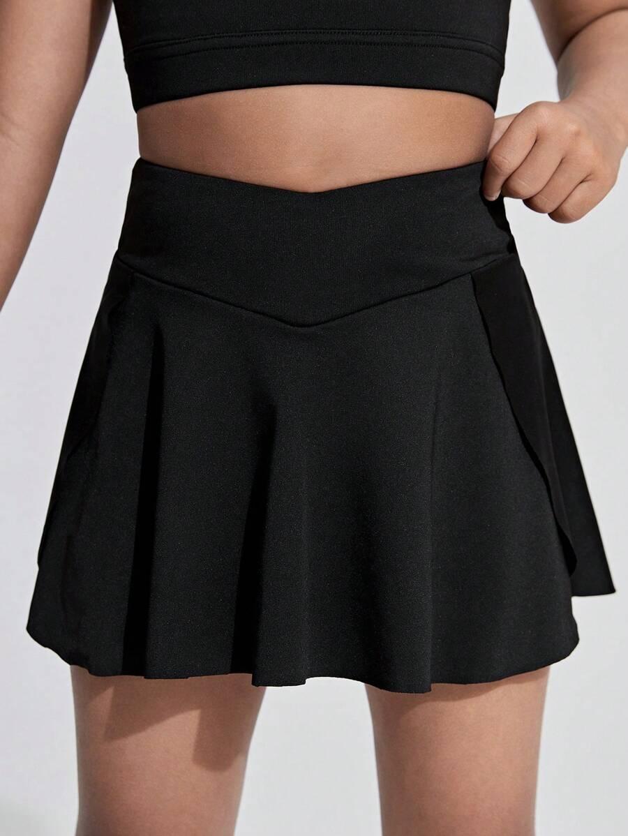 czarna mini spódnica