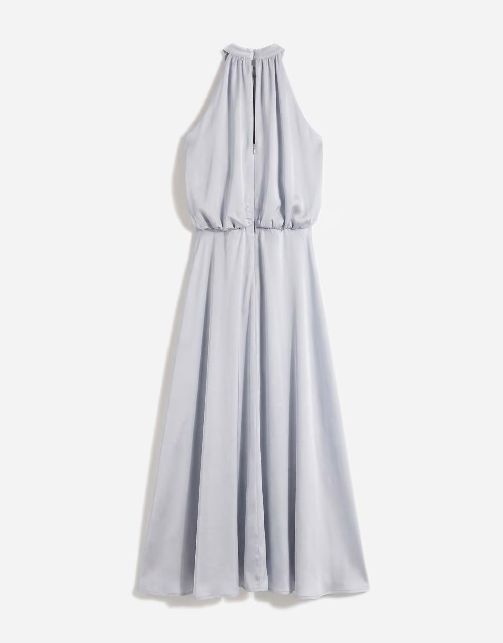 NIEBIESKA MAXI SUKIENKA