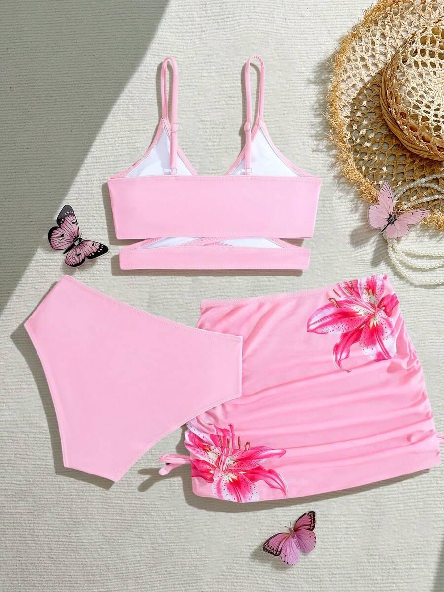 TRZYCZĘŚCIOWE BIKINI DZIEWCZĘCE