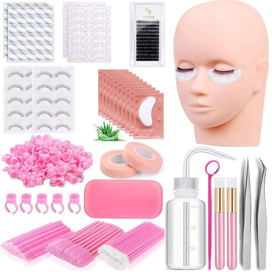 zestaw do nauki przedłużania rzęs 19-pack