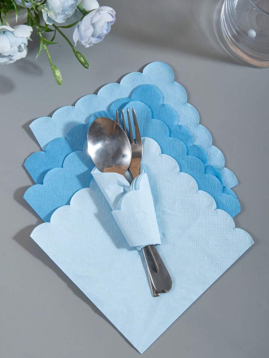 niebieskie serwetki 100-pack