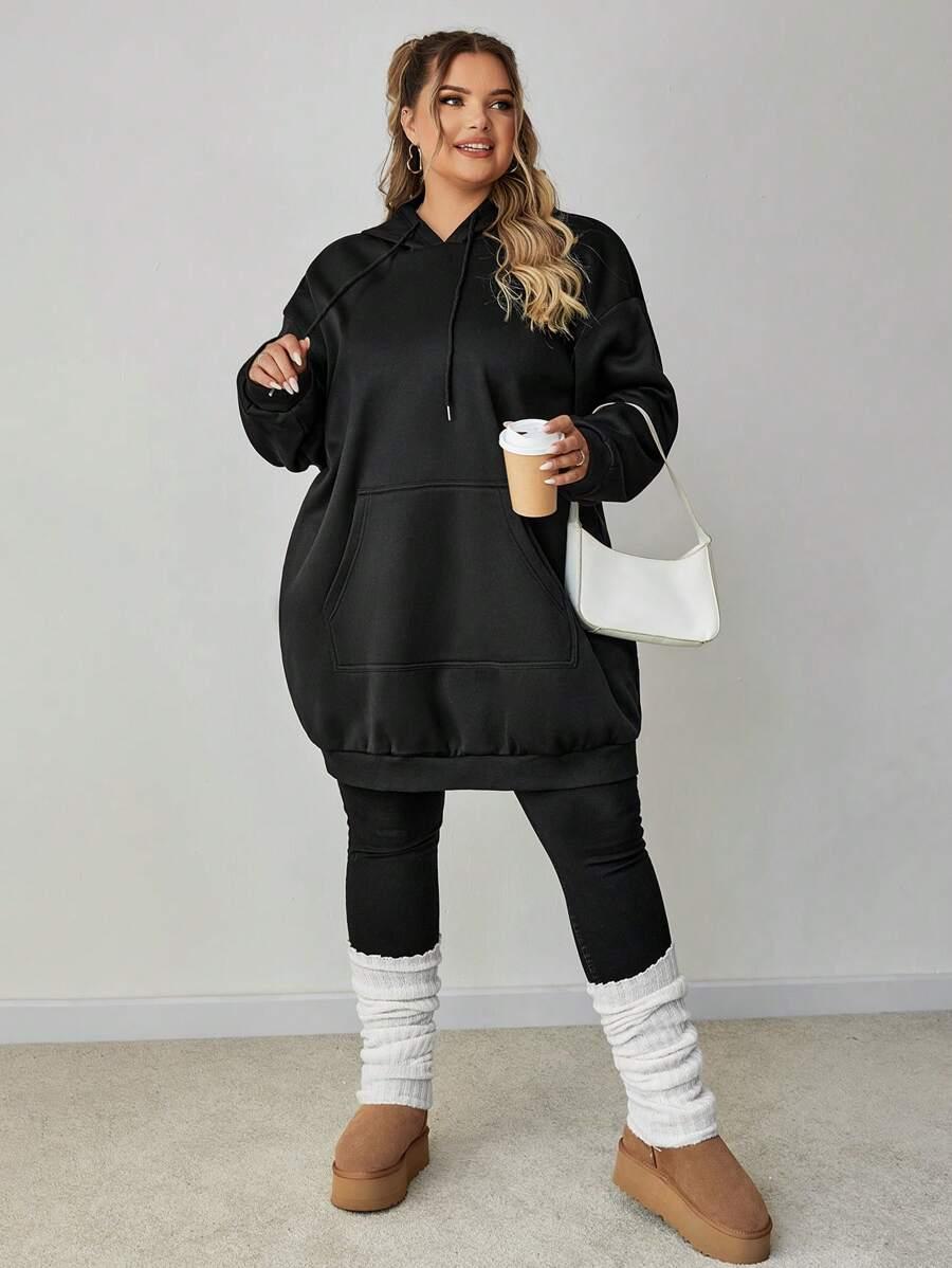 CZARNA BLUZA KAPTUR