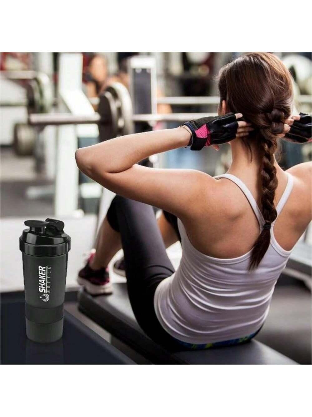 CZARNY SHAKER PRINT NAPIS