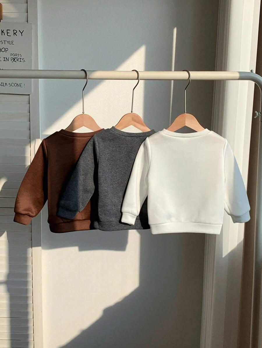 bluza długi rękaw 3-pack