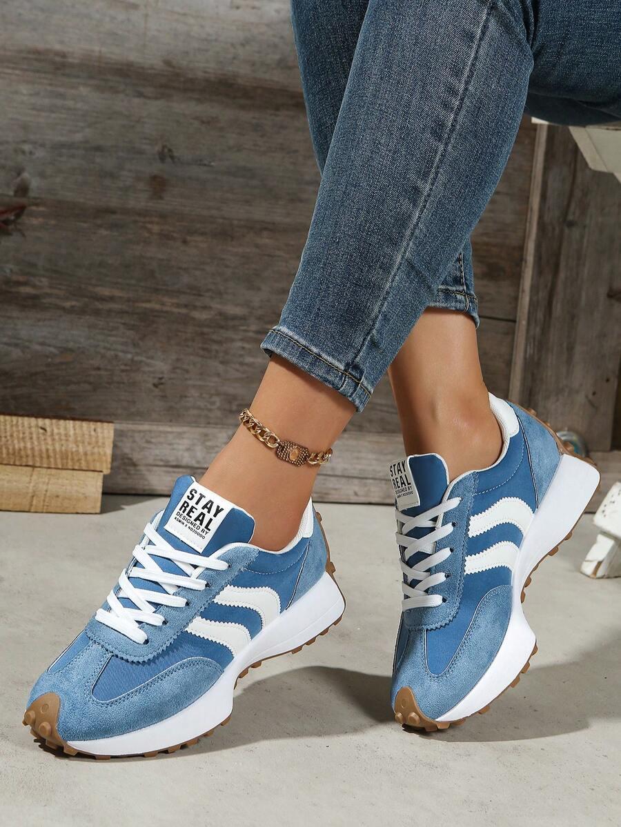 NIEBIESKIE DAMSKIE BUTY SPORTOWE
