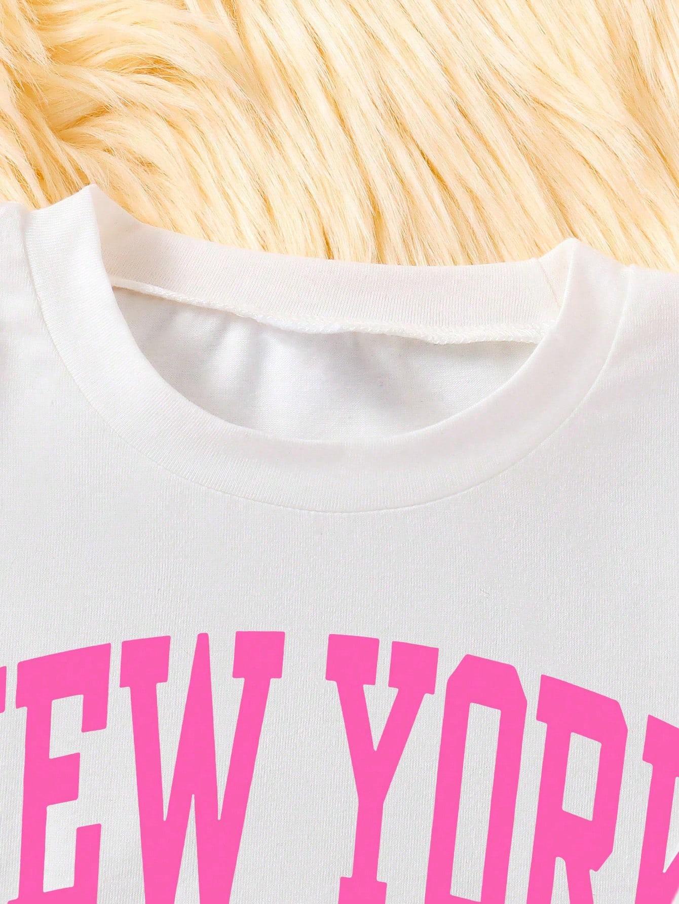 biały t-shirt nadruk