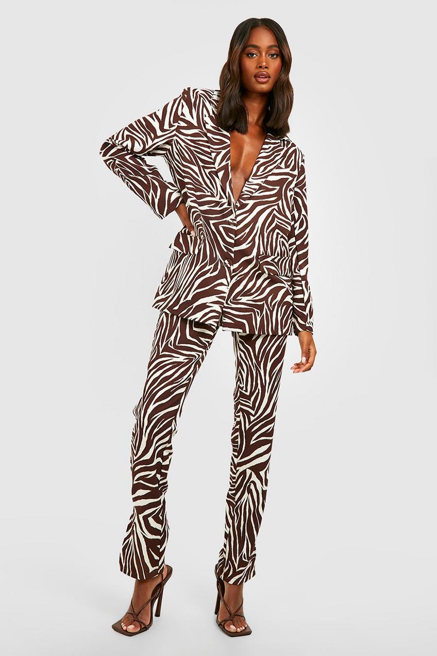 SPODNIE ZEBRA PRINT