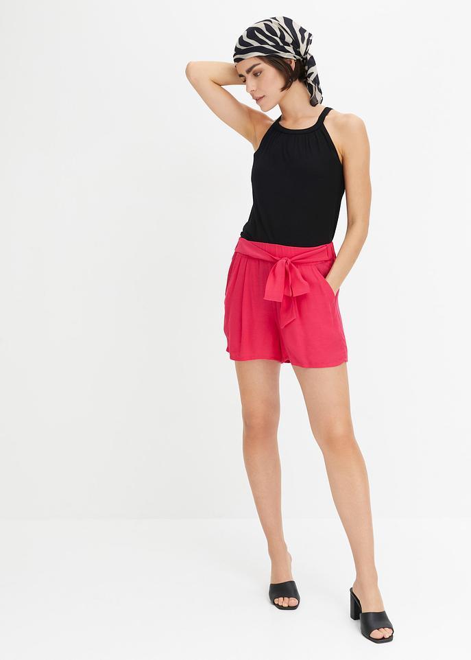 różowe krótkie SPODENKI 