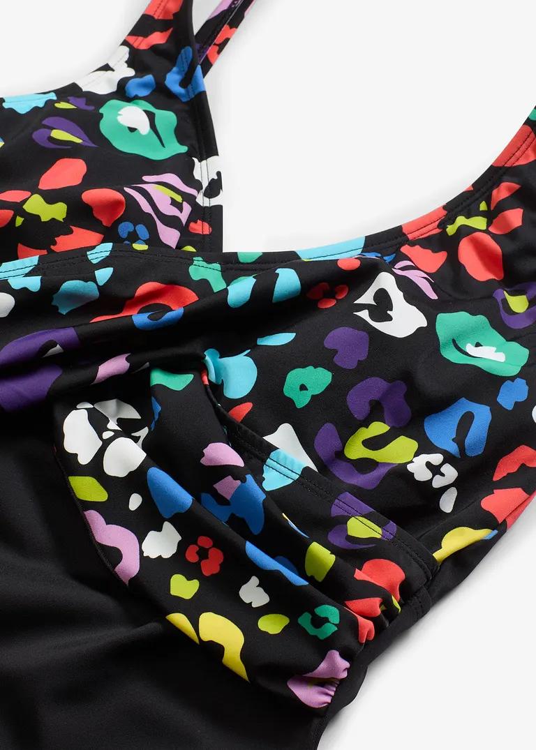 jednoczęściowy STRÓJ kąpielowy animal print