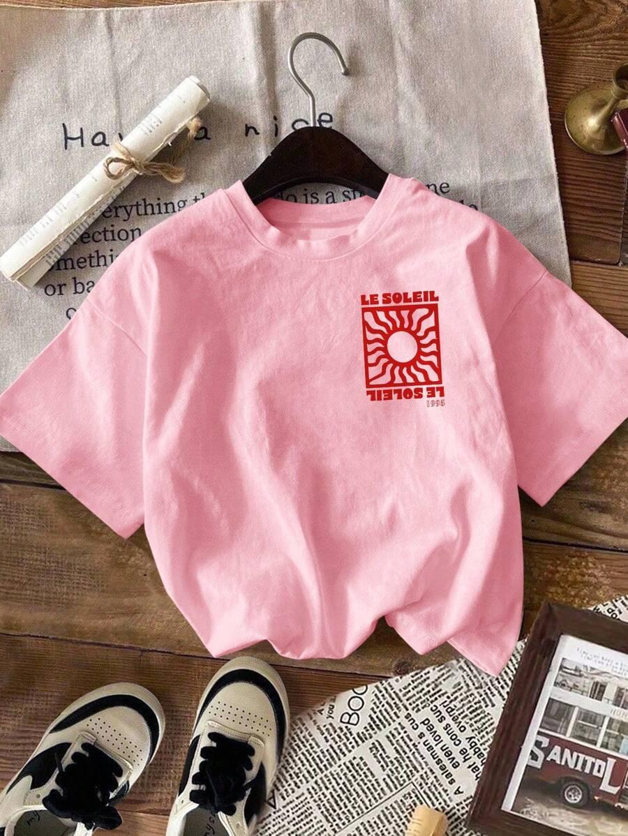 T-SHIRT Z NADRUKIEM 