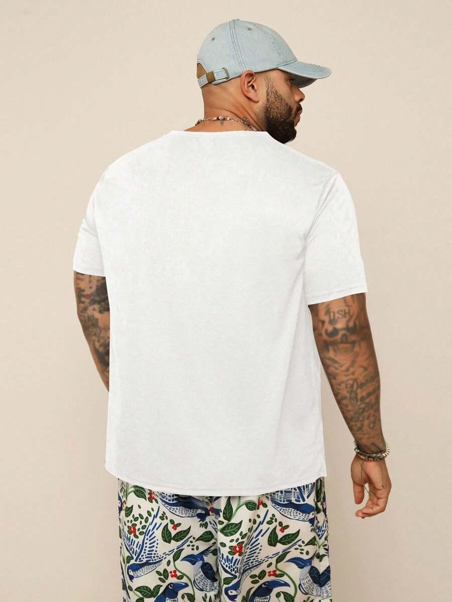 BIAŁY T-SHIRT KRÓTKI RĘKAW
