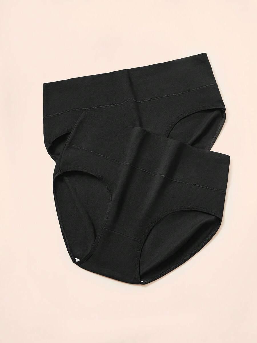 CZARNE MAJTKI WYSOKI STAN 4-pack