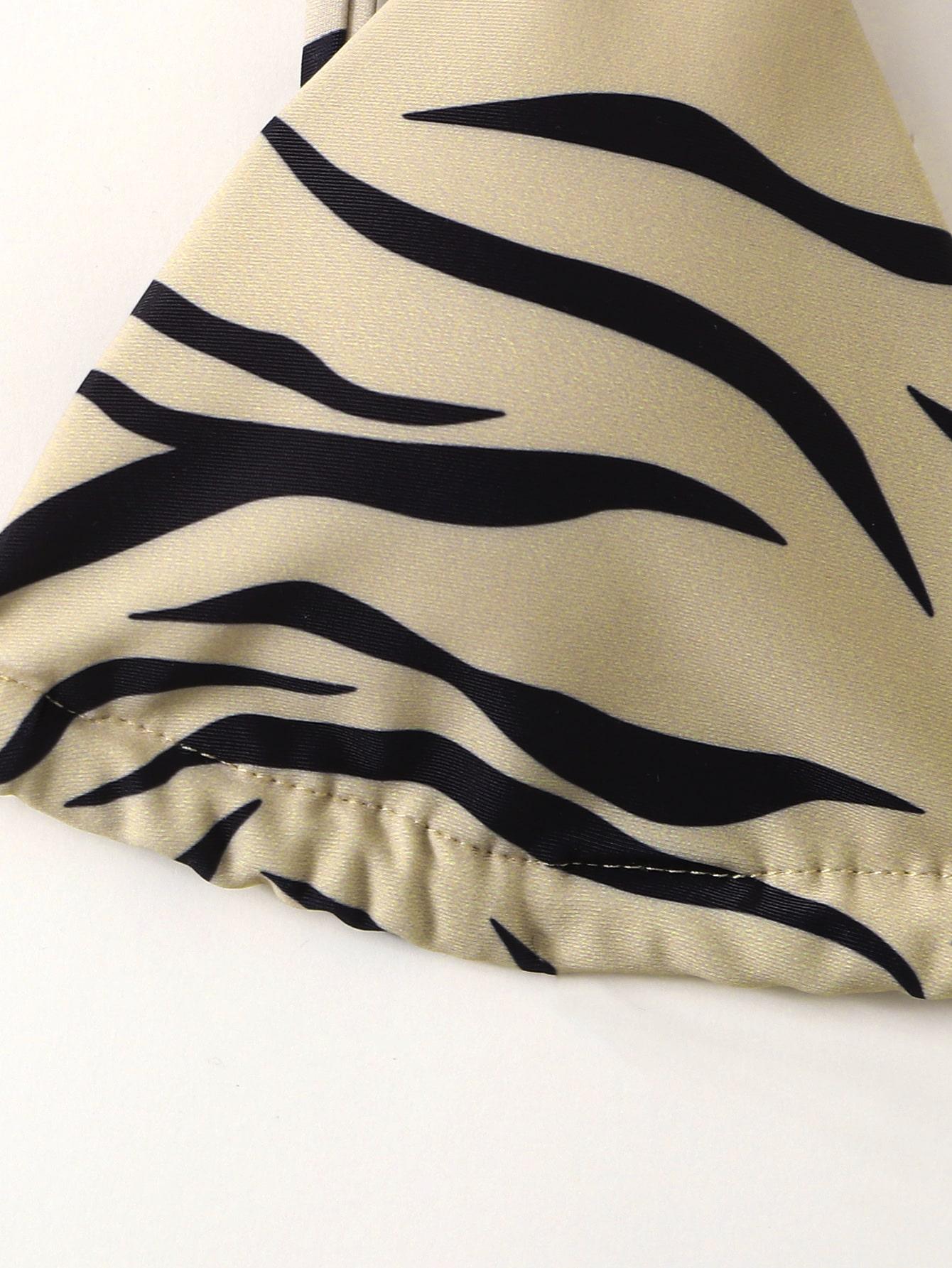GÓRA OD BIKINI ANIMAL PRINT 