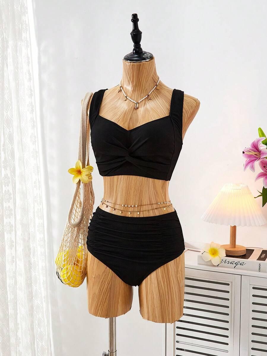 czarny dół od bikini 