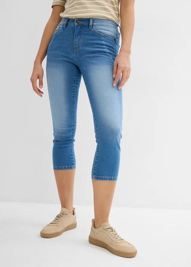 SPODNIE JEANSOWE 7/8