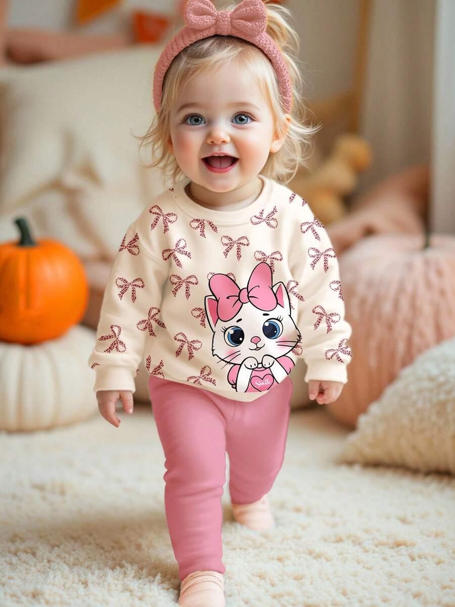 komplet bluza legginsy nadruk 
