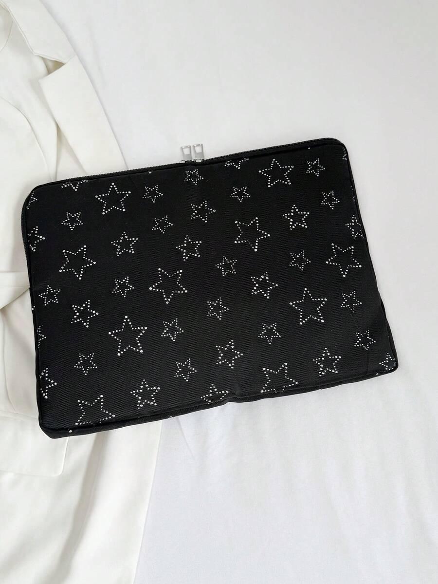 czarna torba na laptopa
